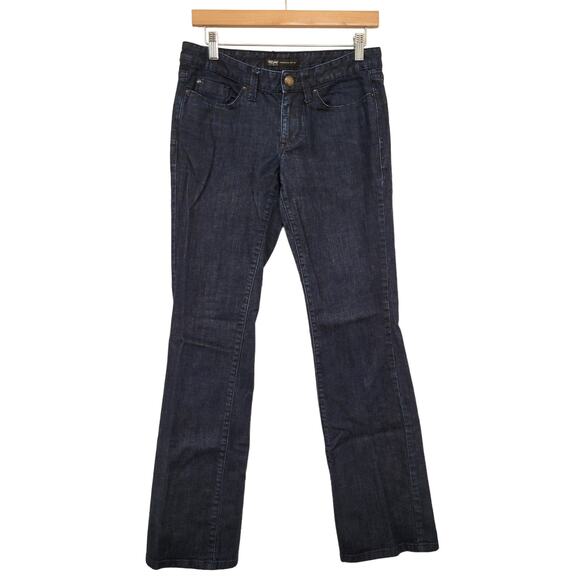 Mossimo Premium Denim Jeans Women's Size 4 Bootcut Low Rise Dark Wash Y2K 2009 - Picture 2 of 8